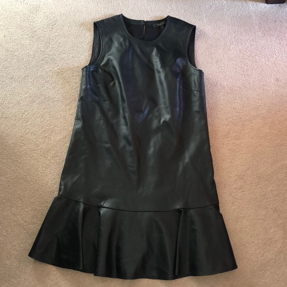 BCBG Sheridan Faux Leather Dress - Picture 3 of 5